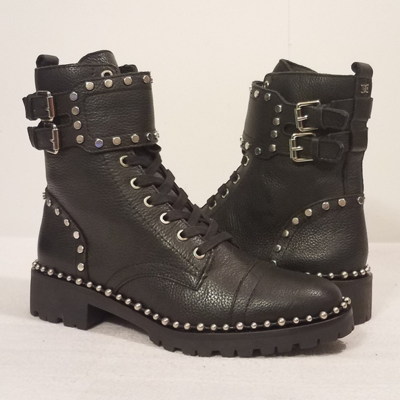 Sam Edelman Shoes - 🆕️ SAM EDELMAN STUDDED COMBAT BOOTS, SIZE 7